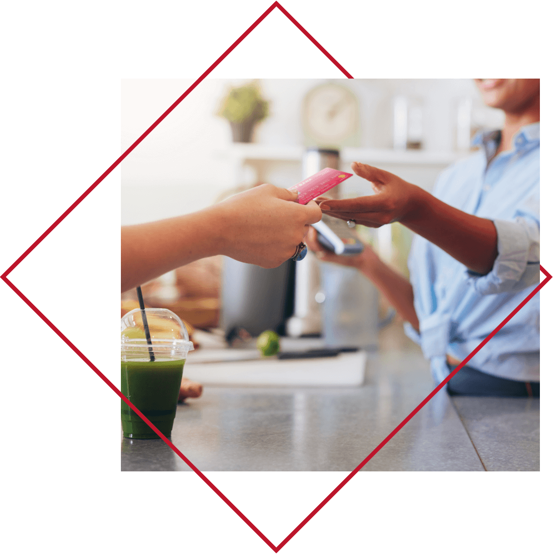Business transaction using Highridge Credit Union credit card.