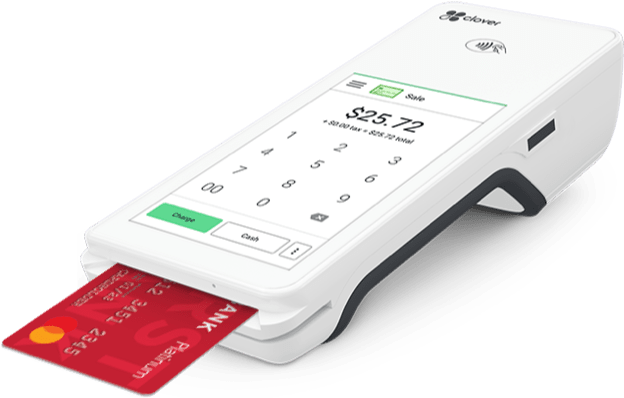 Highridge Credit Union card reader.